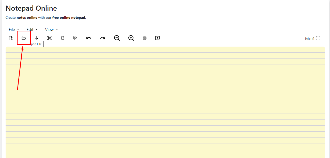 Notepad Create Notes Online With Our Free Text Editor